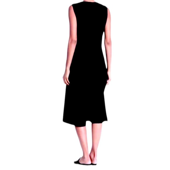 NWT $298 Eileen Fisher Vintage Jumpsuit Small 6 8 Cropped Soft V Neck Sleeveless - Picture 9 of 16